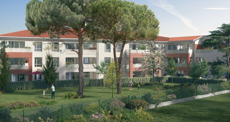 Achat / Vente appartement neuf Toulouse quartier La Maourine à 750m du métro B (31000) - Réf. 12578