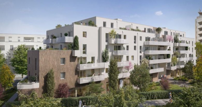 Achat / Vente appartement neuf Toulouse quartier Minimes au pied du métro Barrière de Paris (31000) - Réf. 8137
