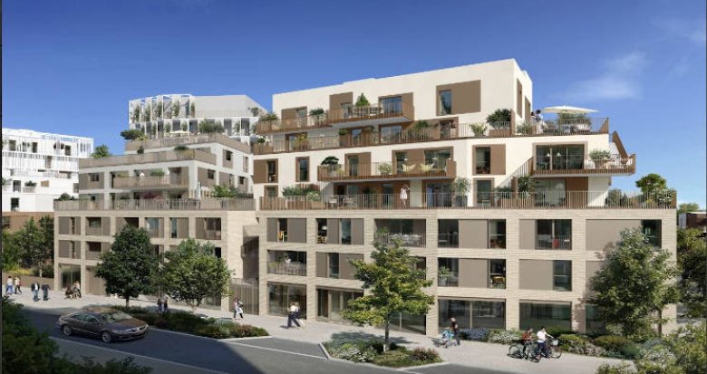 Achat / Vente appartement neuf Toulouse quartier Roseraie proche métro (31000) - Réf. 4612