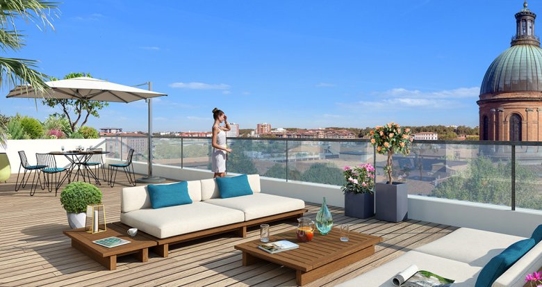 Achat / Vente appartement neuf Toulouse quartier Saint-Cyprien (31000) - Réf. 3117