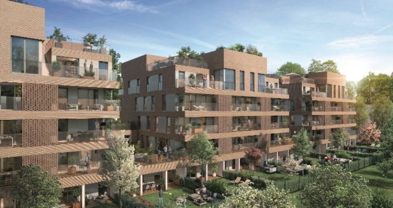 Achat / Vente appartement neuf Toulouse quartier Saint-Cyprien - Patte D’Oie (31000) - Réf. 4377