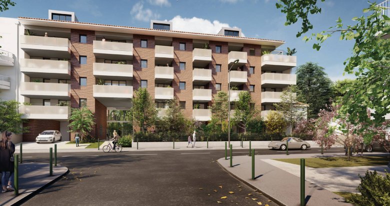 Achat / Vente appartement neuf Toulouse résidence de standing Place de l’Ormeau (31000) - Réf. 7394