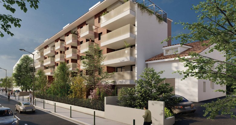 Achat / Vente appartement neuf Toulouse résidence de standing Place de l’Ormeau (31000) - Réf. 7394