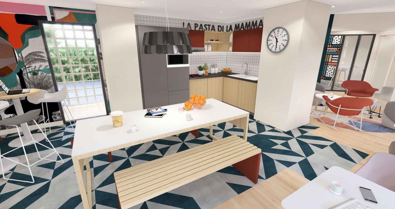 Achat / Vente appartement neuf Toulouse résidence étudiante à 900m de l'ICAM (31000) - Réf. 9341