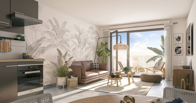 Achat / Vente appartement neuf Toulouse résidence sénior à proximité du parc de la Maourine (31000) - Réf. 9356