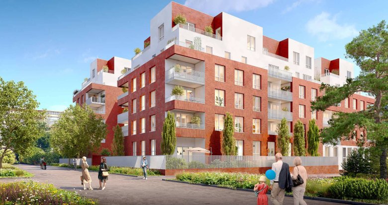 Achat / Vente appartement neuf Toulouse résidence séniors écoquartier proche commodités (31000) - Réf. 7444