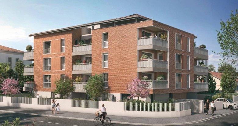 Achat / Vente appartement neuf Toulouse, Saint Agne proximité caserne (31000) - Réf. 6493