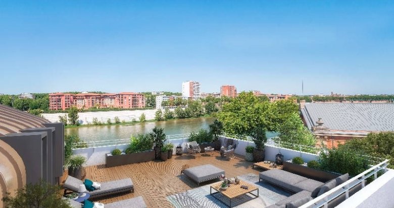 Achat / Vente appartement neuf Toulouse Saint-Cyprien proche de la Garonne (31000) - Réf. 6068