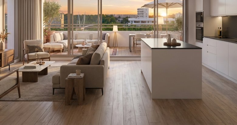 Achat / Vente appartement neuf Toulouse secteur Empalot à deux pas du centre et du métro B (31000) - Réf. 13871