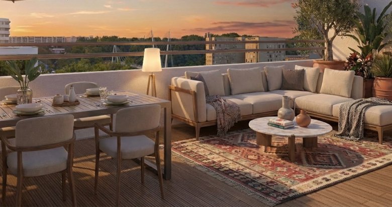 Achat / Vente appartement neuf Toulouse secteur Empalot à deux pas du centre et du métro B (31000) - Réf. 13871