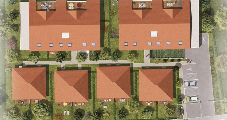 Achat / Vente appartement neuf Blagnac proche centre et à deux pas du Parc Odyssud (31700) - Réf. 13430