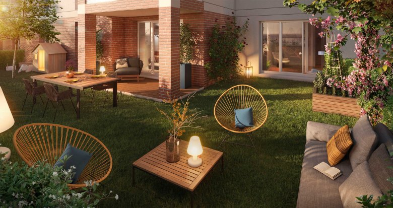 Achat / Vente appartement neuf Toulouse quartier Roseraie proche des Argoulets (31000) - Réf. 8558