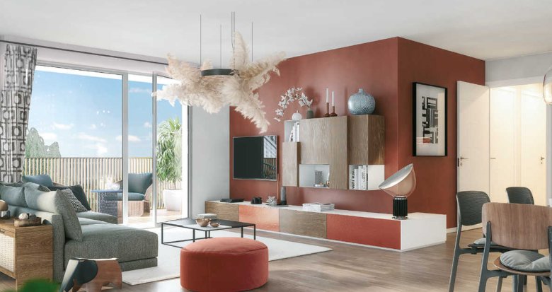 Achat / Vente appartement neuf Toulouse quartier Roseraie proche des Argoulets (31000) - Réf. 8558