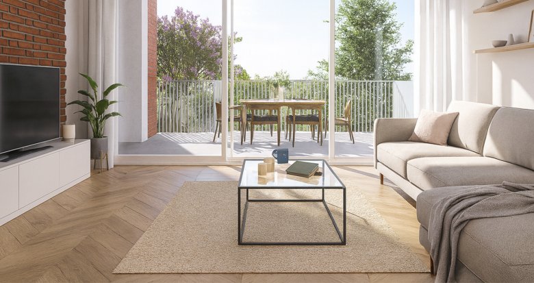 Achat / Vente appartement neuf Toulouse résidence intimiste à deux pas du métro Borderouge (31000) - Réf. 13692